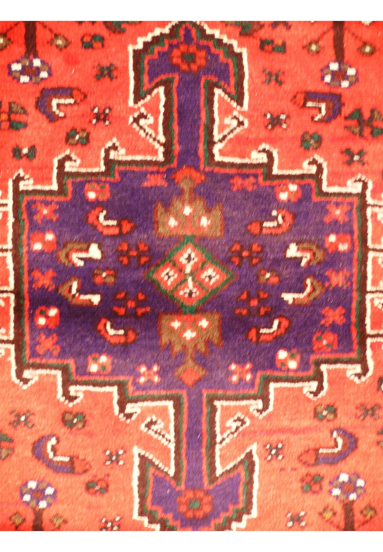 3 x 5 Persian Hamedan Rug 9