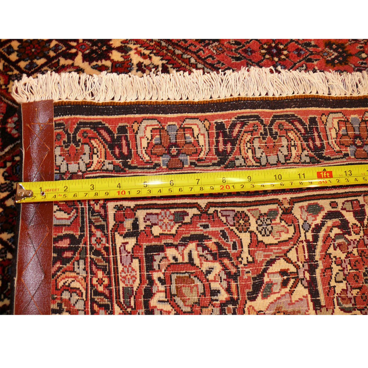 8'2 x 11'5 Persian Bijar Iron Rug