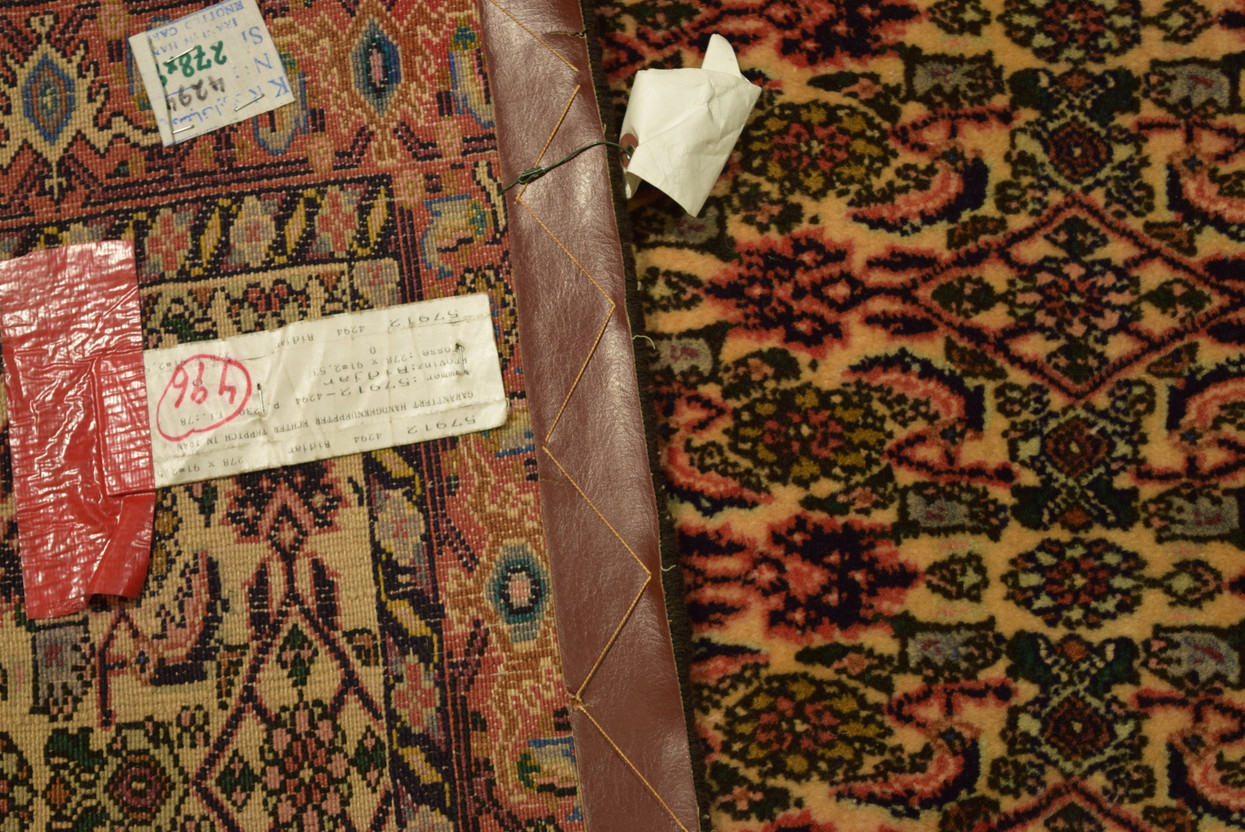 3 x 9 Persian Bijar all-over Design Runner Rug