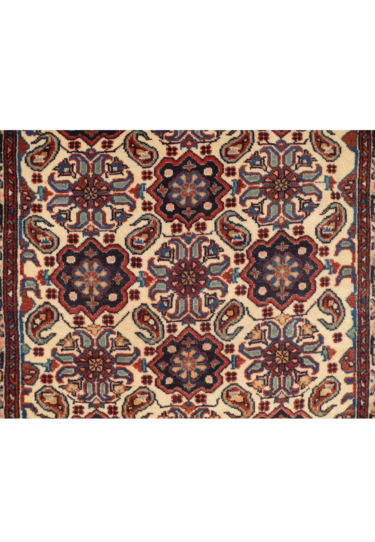 3'3 x 4'6 Antique Persian Koliai All-Over Design Rug