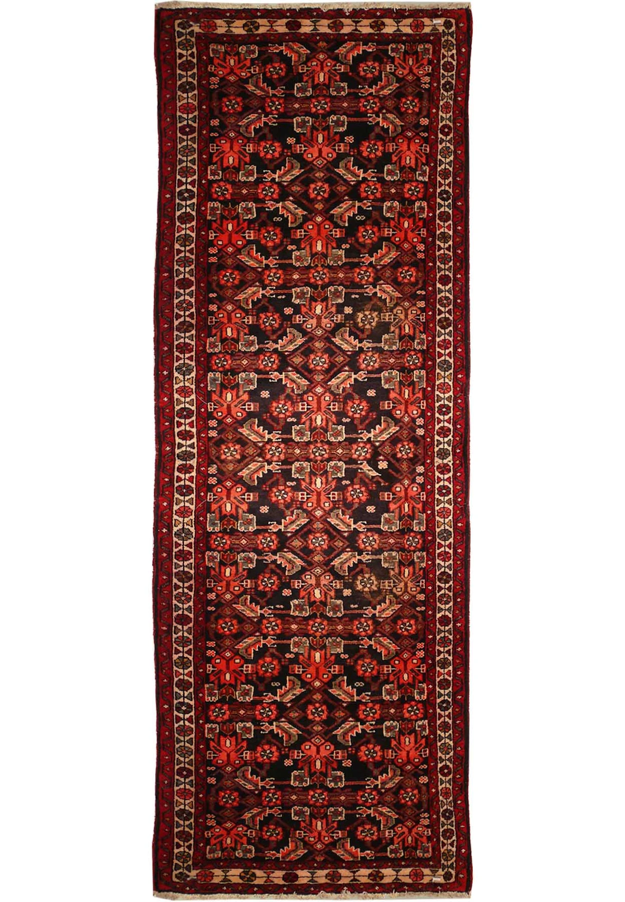 3x10 Persian Hamedan Runner Rug