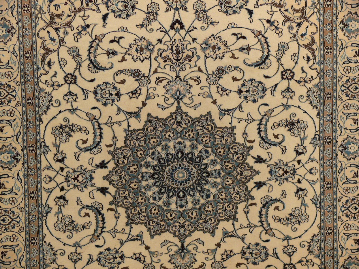 8'2" x 11'3" Persian Nain Rug 1