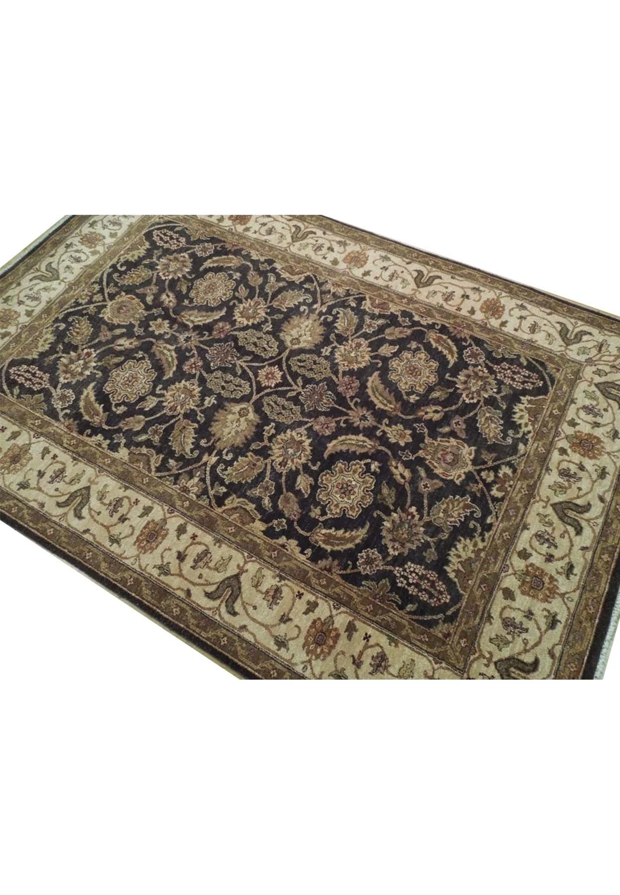 6' x 9' Transitional Chobi Vegetable Dyed Rug 5