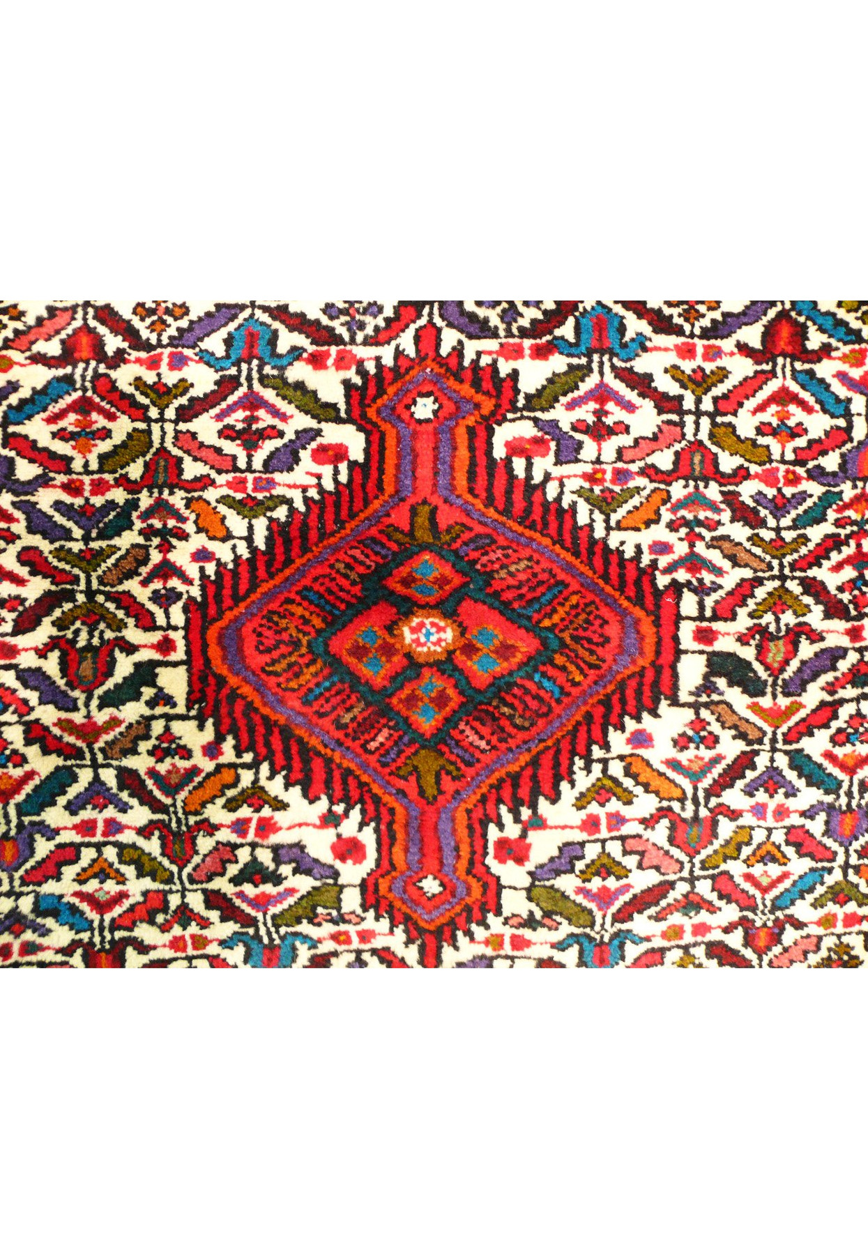3'3 X 4'6 Persian Hamedan Rug
