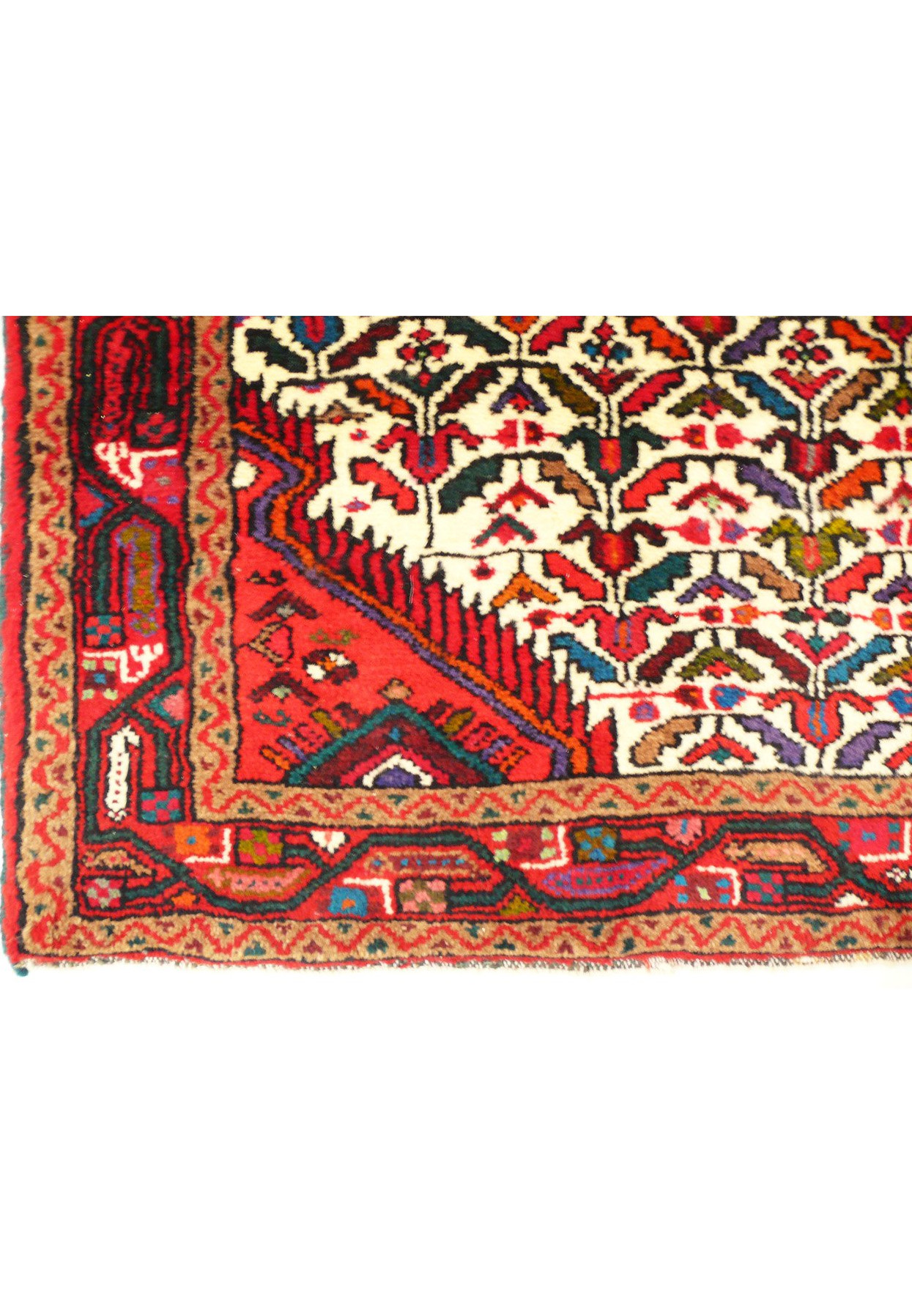 3'3 X 4'6 Persian Hamedan Rug