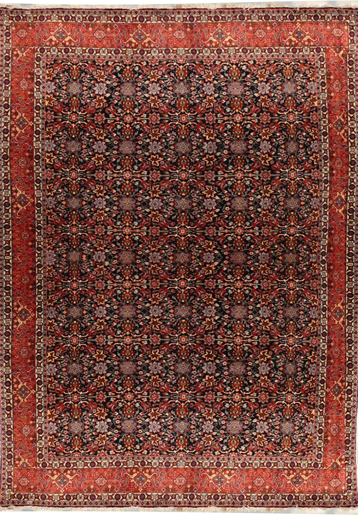 7 x 10 Persian Bijar High End Rug All Over Design