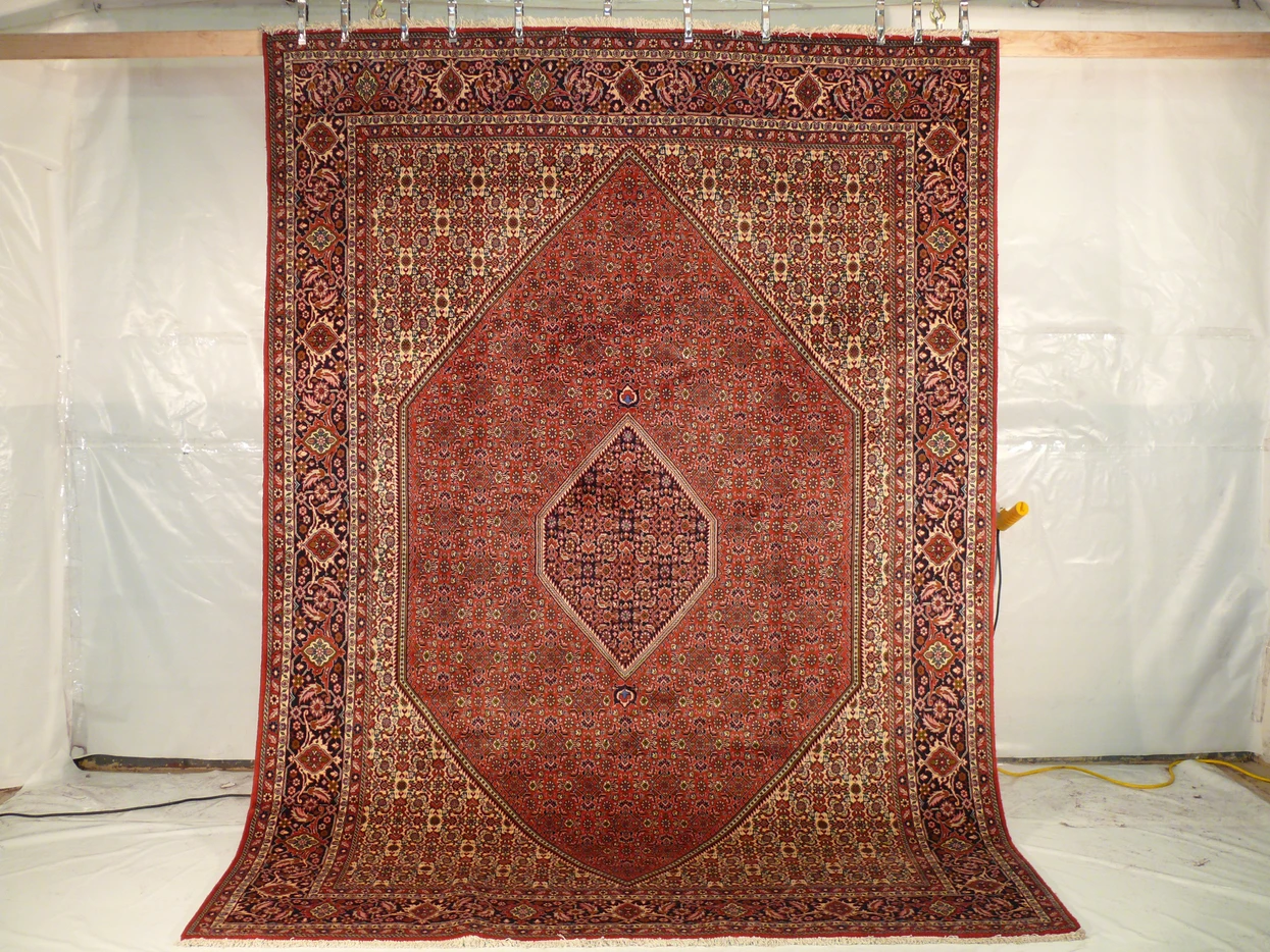 8x11 Traditional Bijar Rug - Dense and heavy pile for high traffic areas