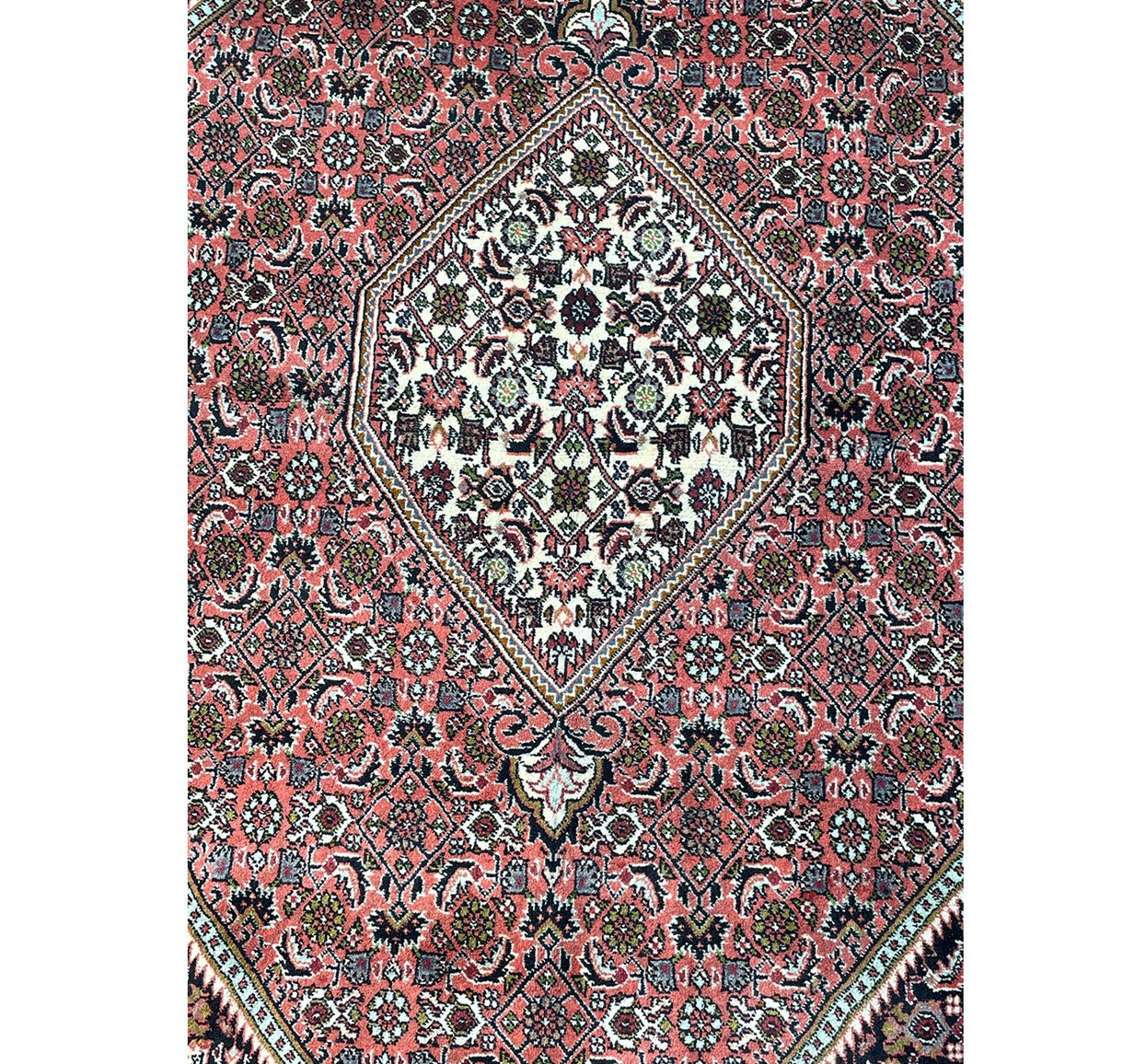 6'6" x 8'3" Persian Bijar Iron Rug