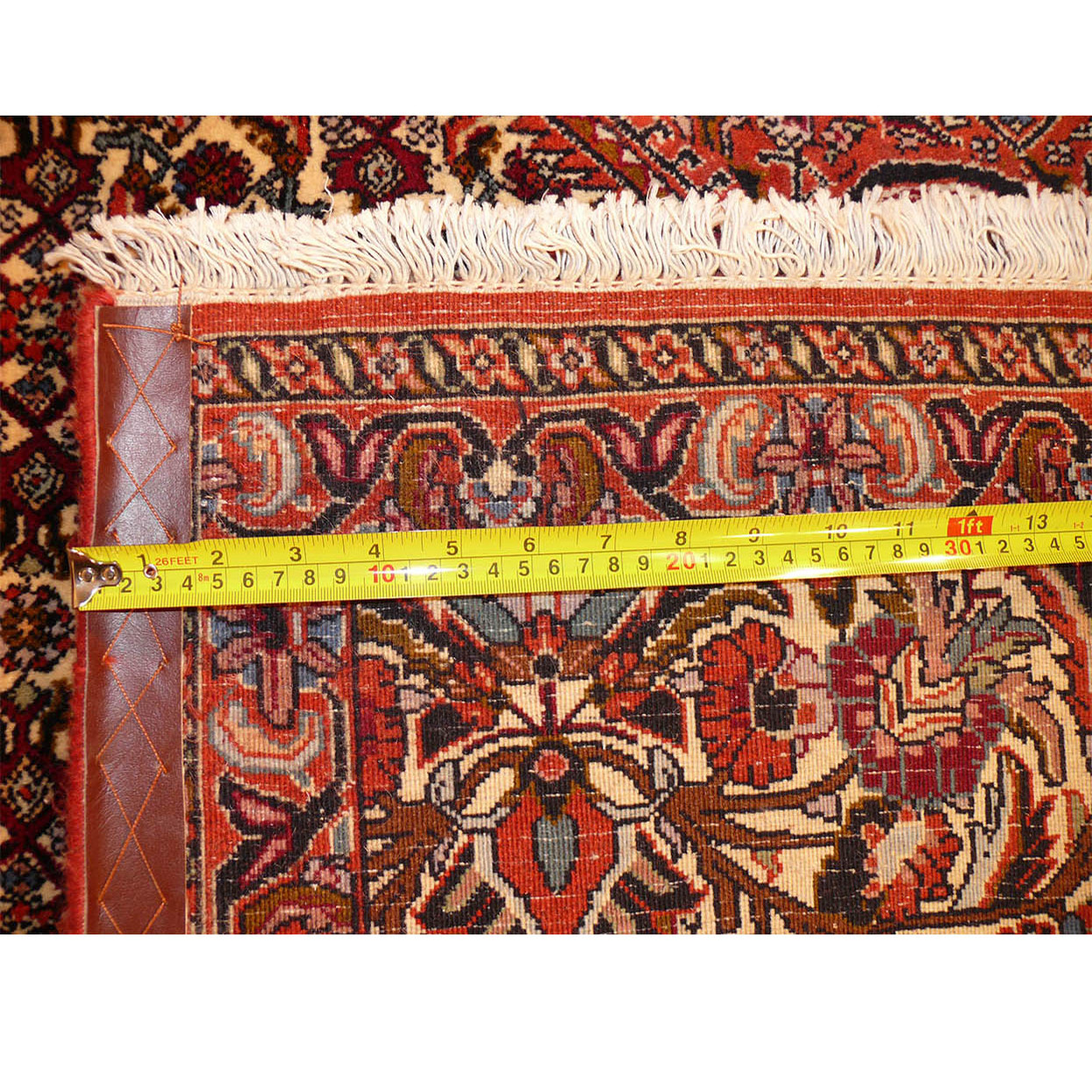 Detail of the knots 8x12 Bijar