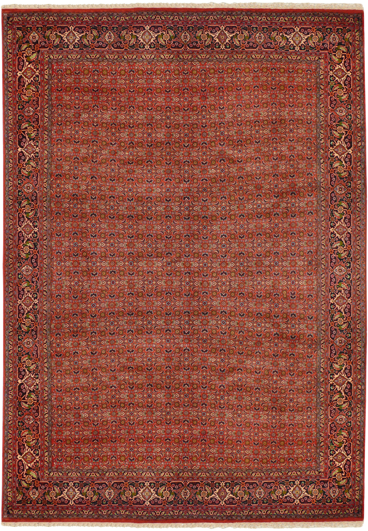 8'2 x 11'5 Persian Bijar All Over Design Rug