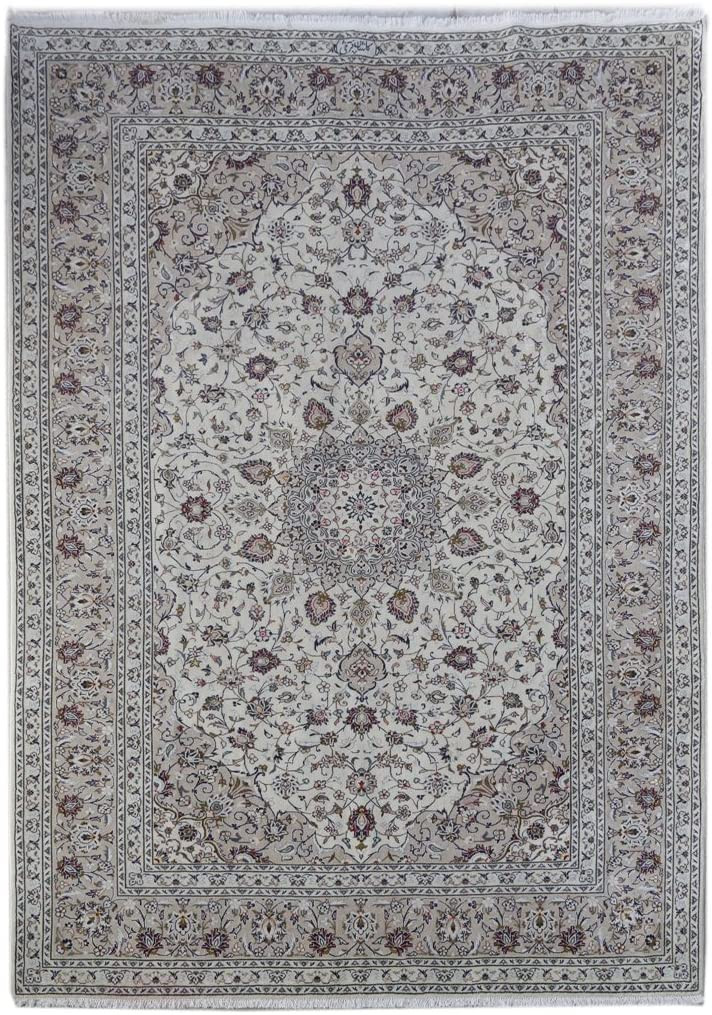 8'1 x 11'4 Persian Kashan Signed Rug