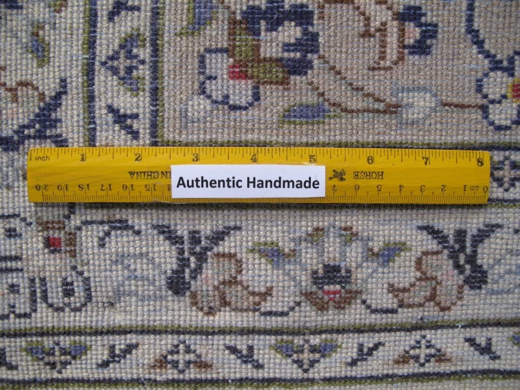 8'1 x 11'4 Persian Kashan Signed Rug