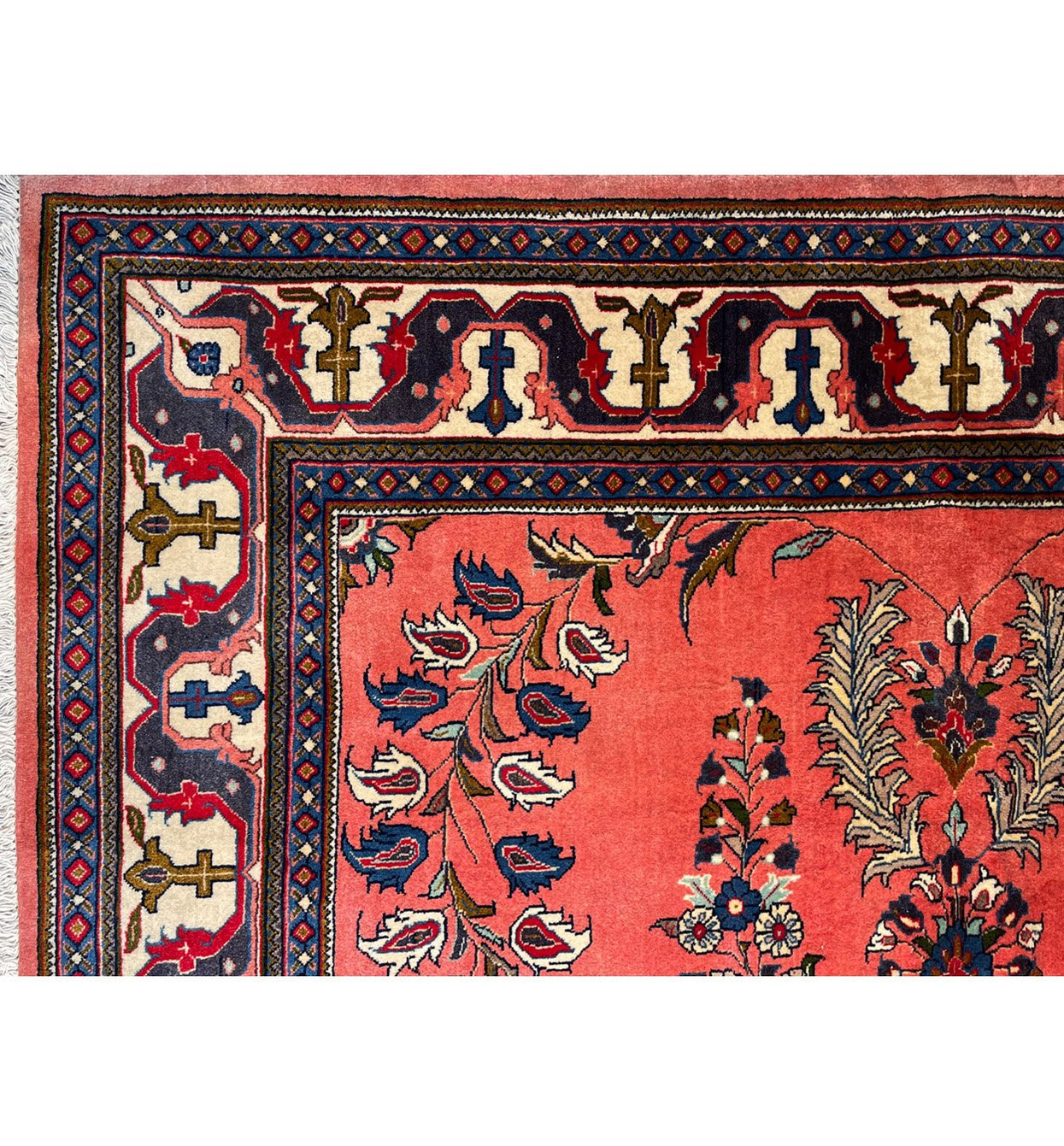 7'1" x 7'4" Persian Sarough Square Rug