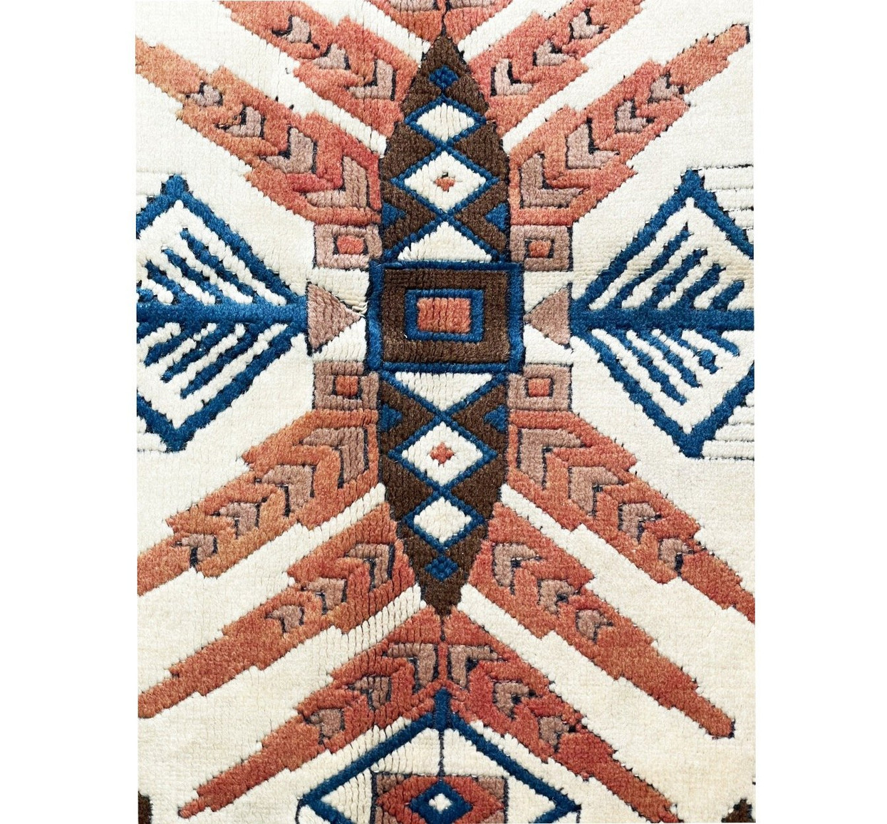 4 x 5'4" Antique Caucasian Kazak Rug