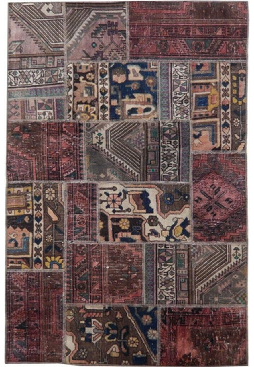4 x 6 Exceptional Design Handmade Patchwork Soft Rug