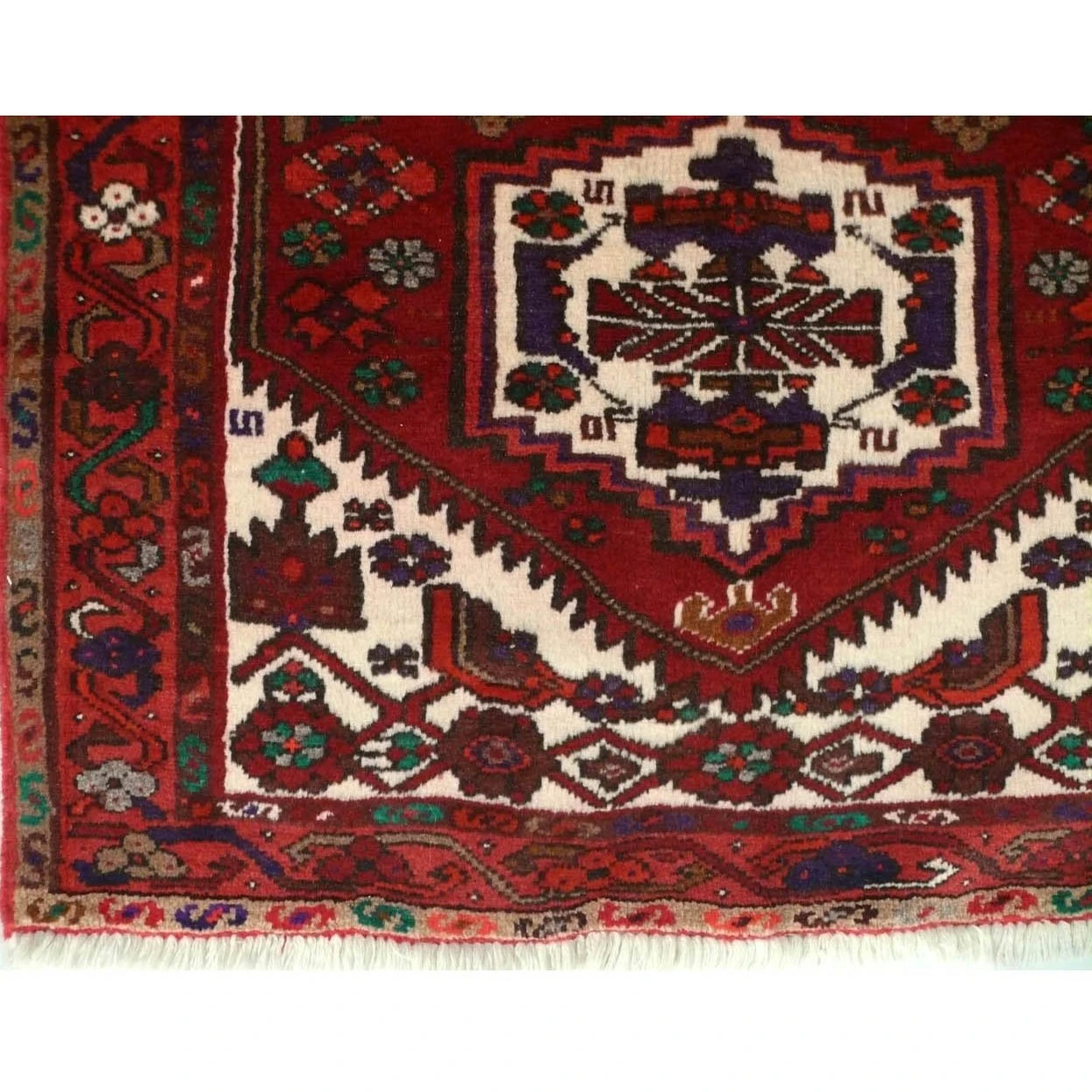 3 x 5 Persian Hamedan Rug 1