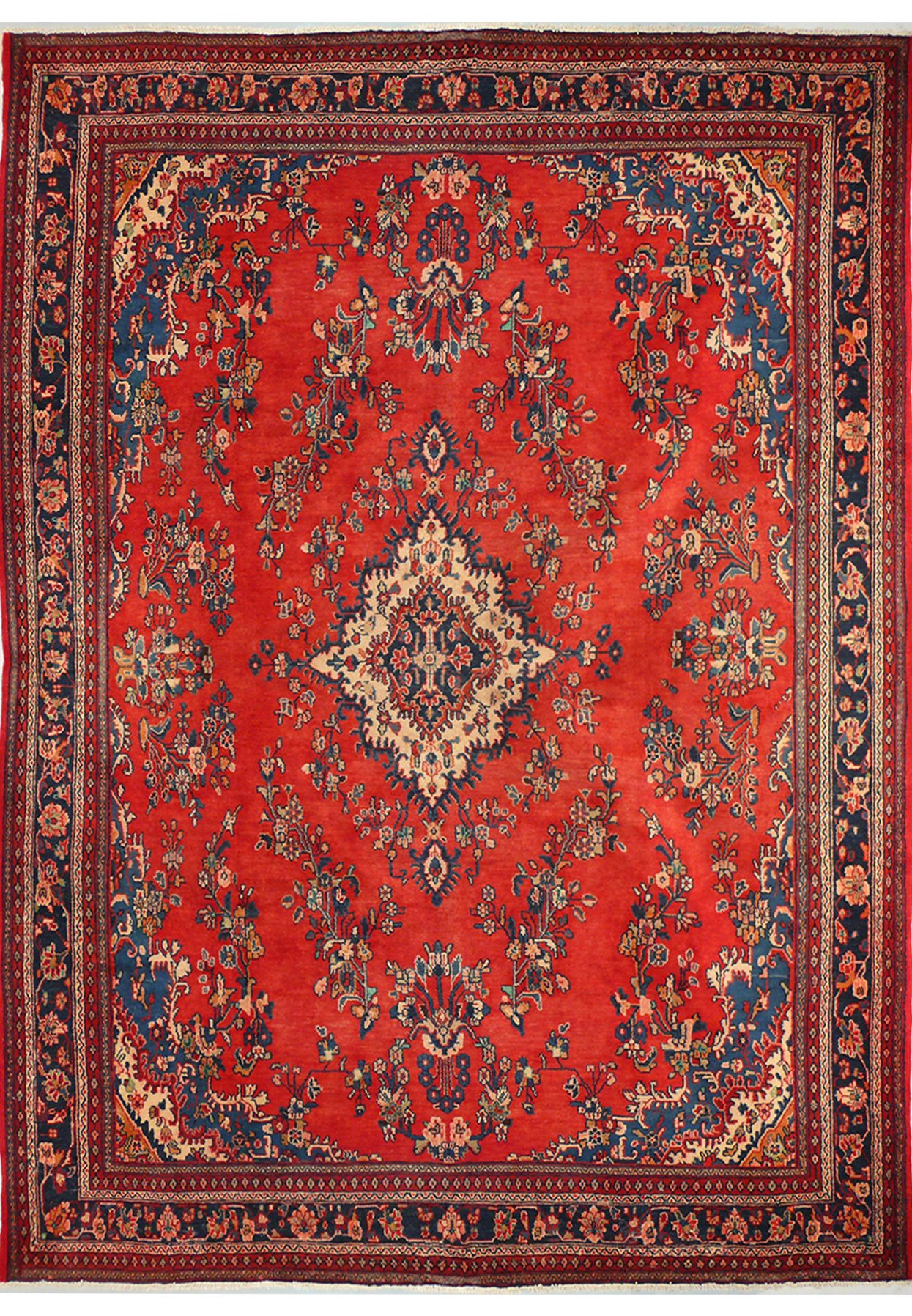 10 x 13 Persian Mahal Rug