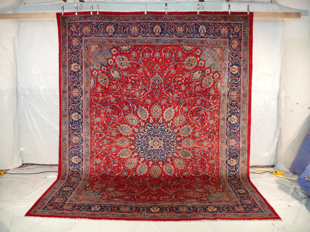 10'2" x 13'6" Persian Mahal Rug