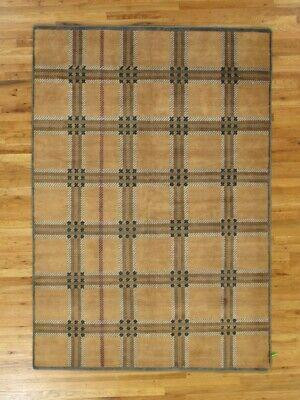 5x8 All-Over Modern New Nepali Brown Wool (65 x 94 In) Handmade Rug