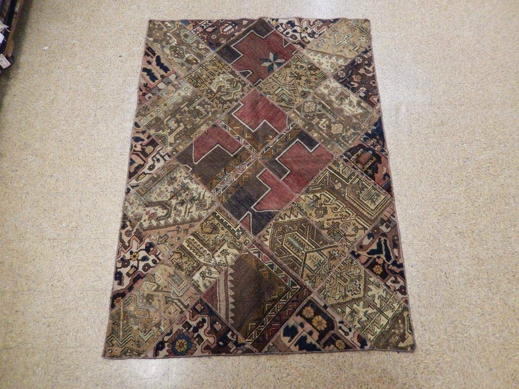 6 x 8 Modern Persian Patchwork Rug