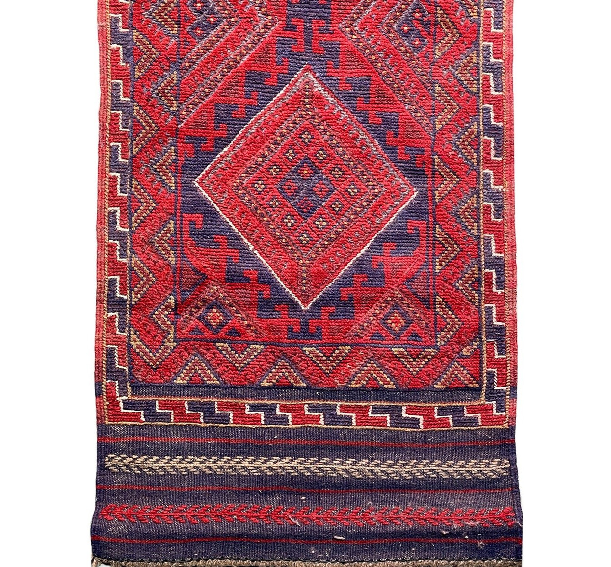 2' x 8'6" Afghan Mashwani Runner Rug
