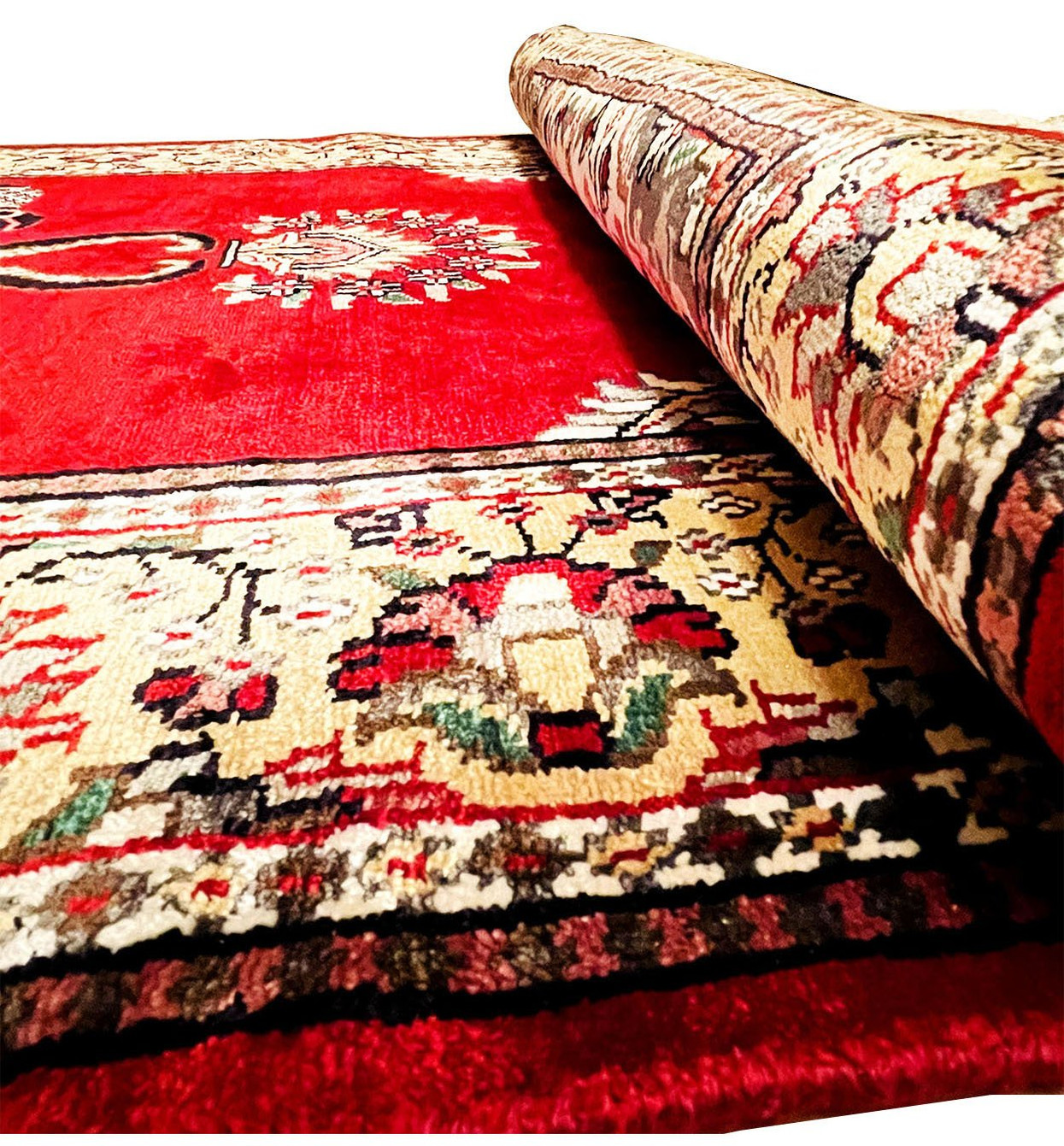 3 x 5 Oriental Kashmiri Silk Rug