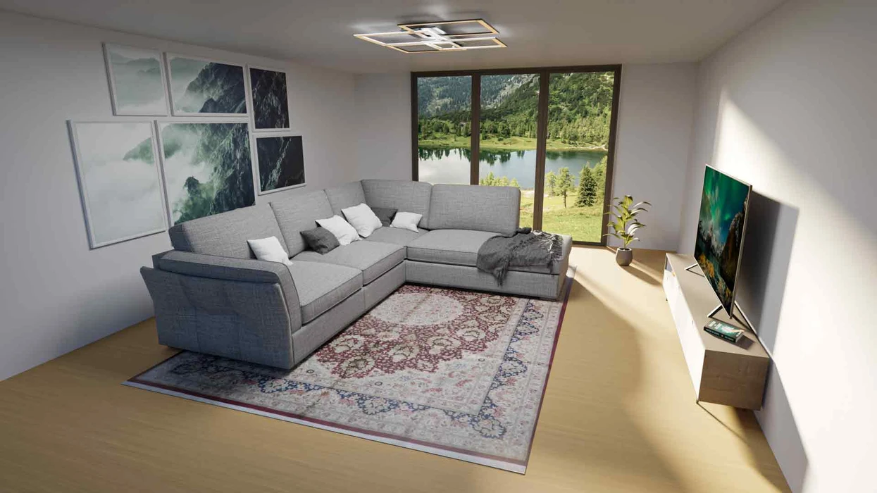 7 x 10 Persian Qum All Silk Rug | Signed by master weaver 1