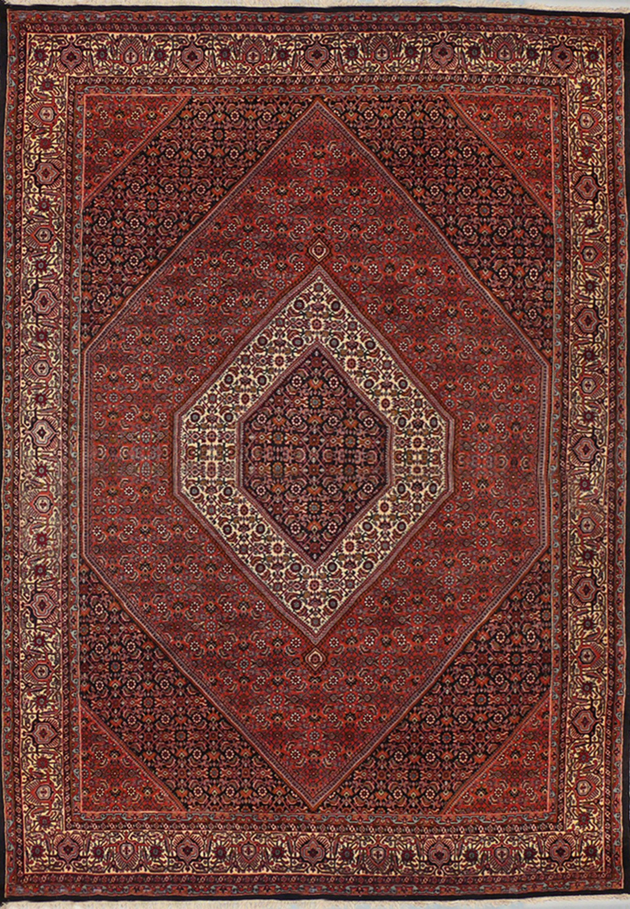 7 x 10'2 Persian Bijar Rug