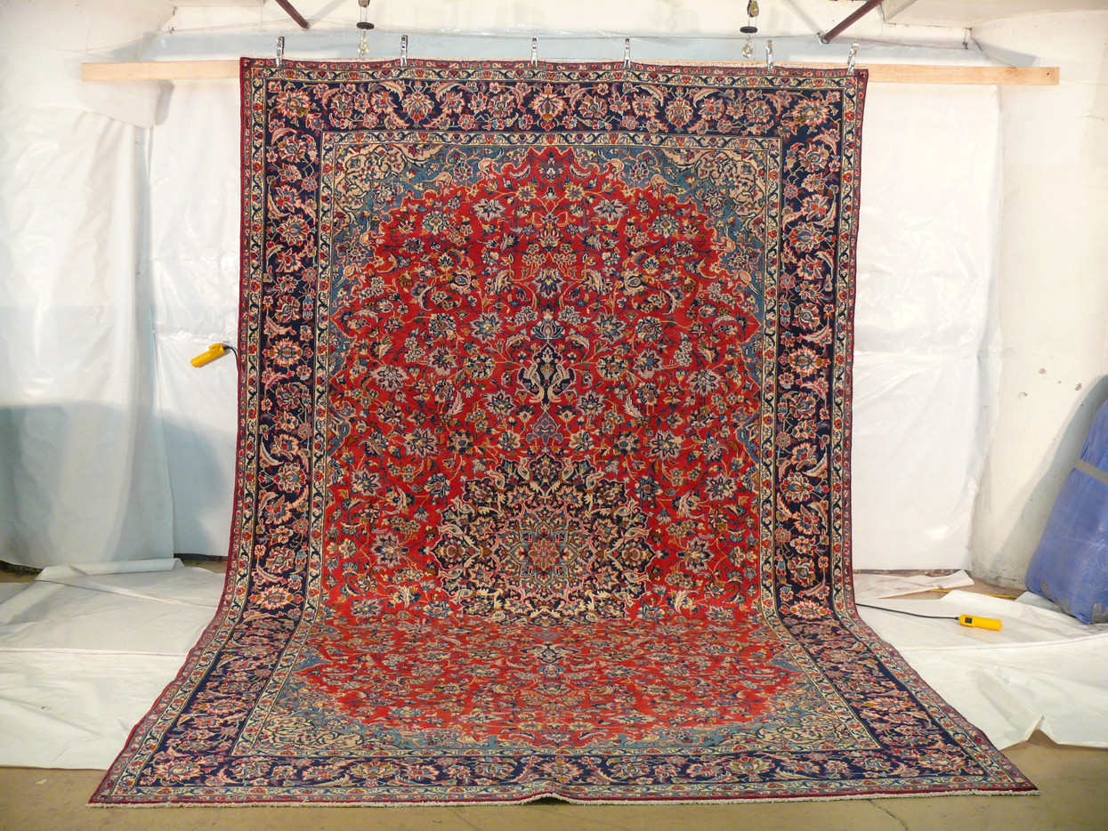 Esfahan persian rug 10x15