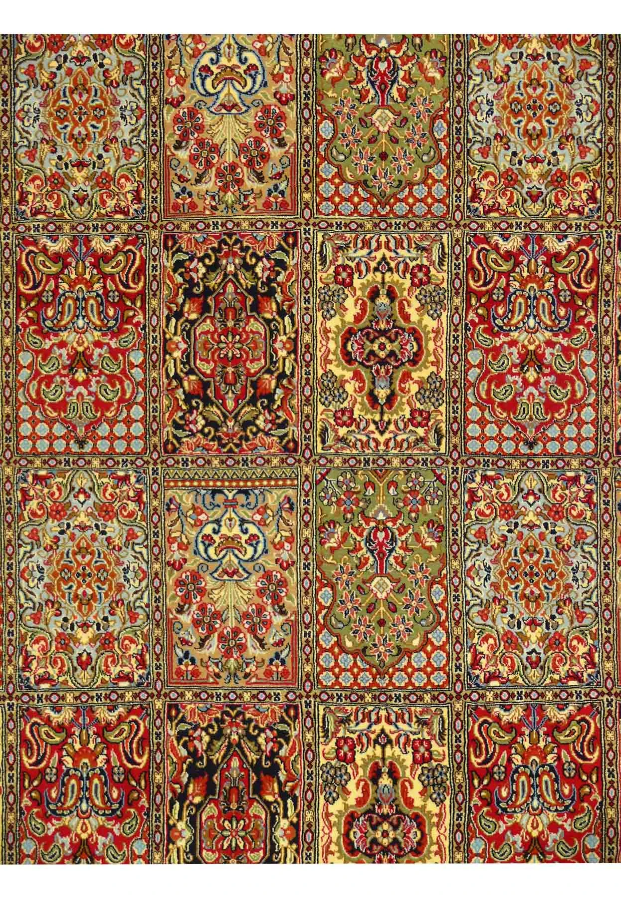 6'7 x 9'9 Persian Qum Kork Rug