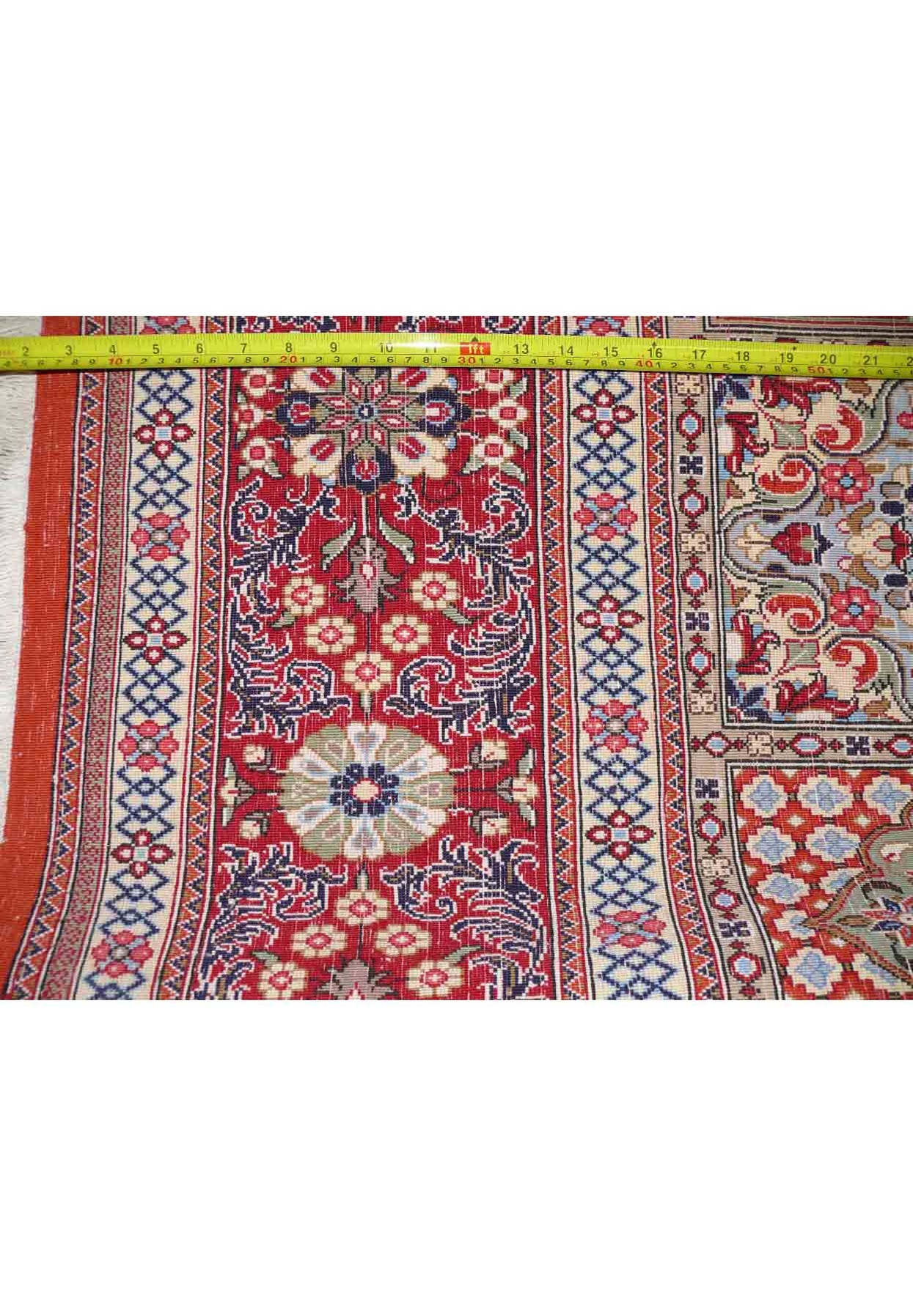 6'7 x 9'9 Persian Qum Kork Rug