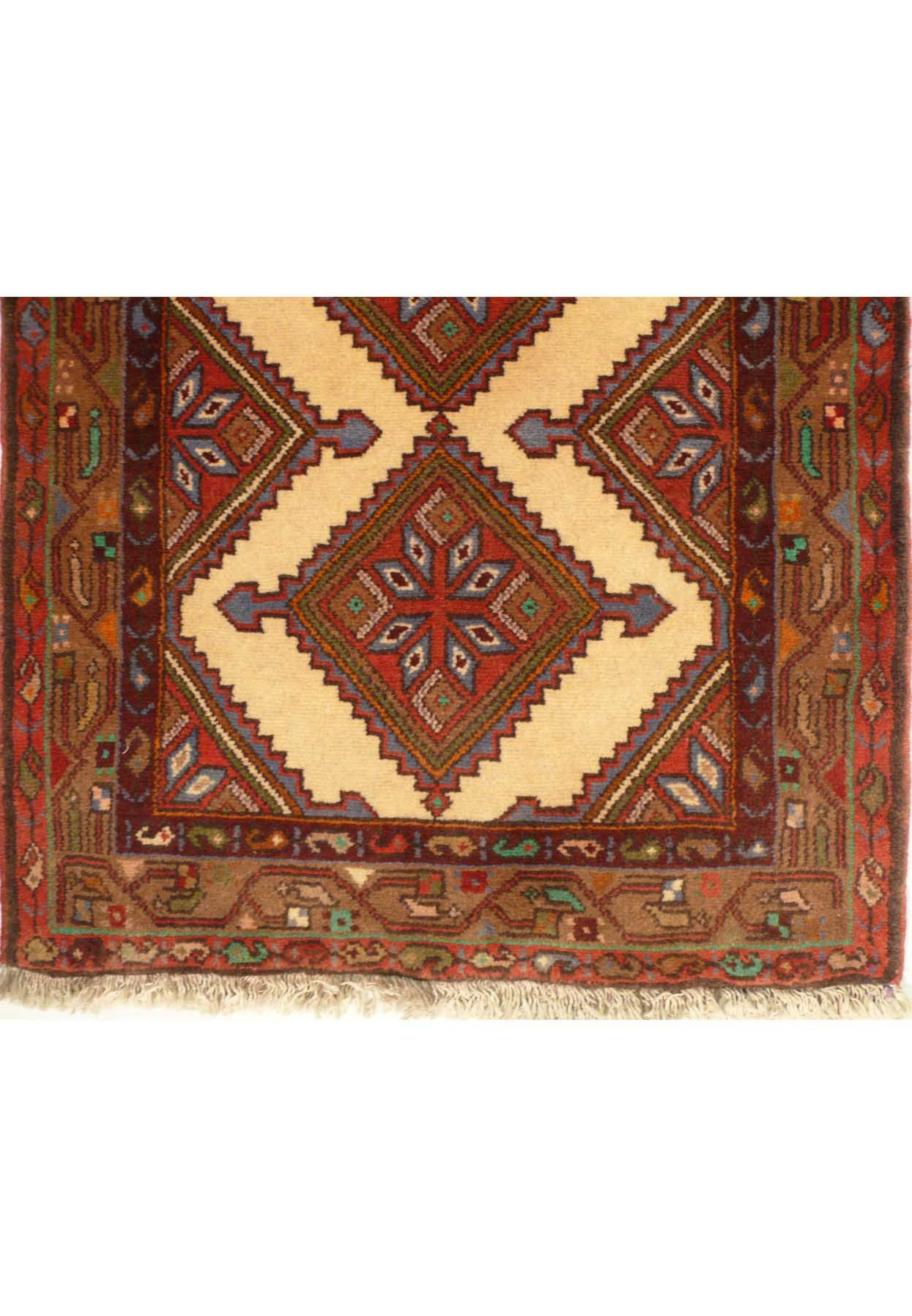 2'6 x 10'3 Persian Hamedan Runner Rug