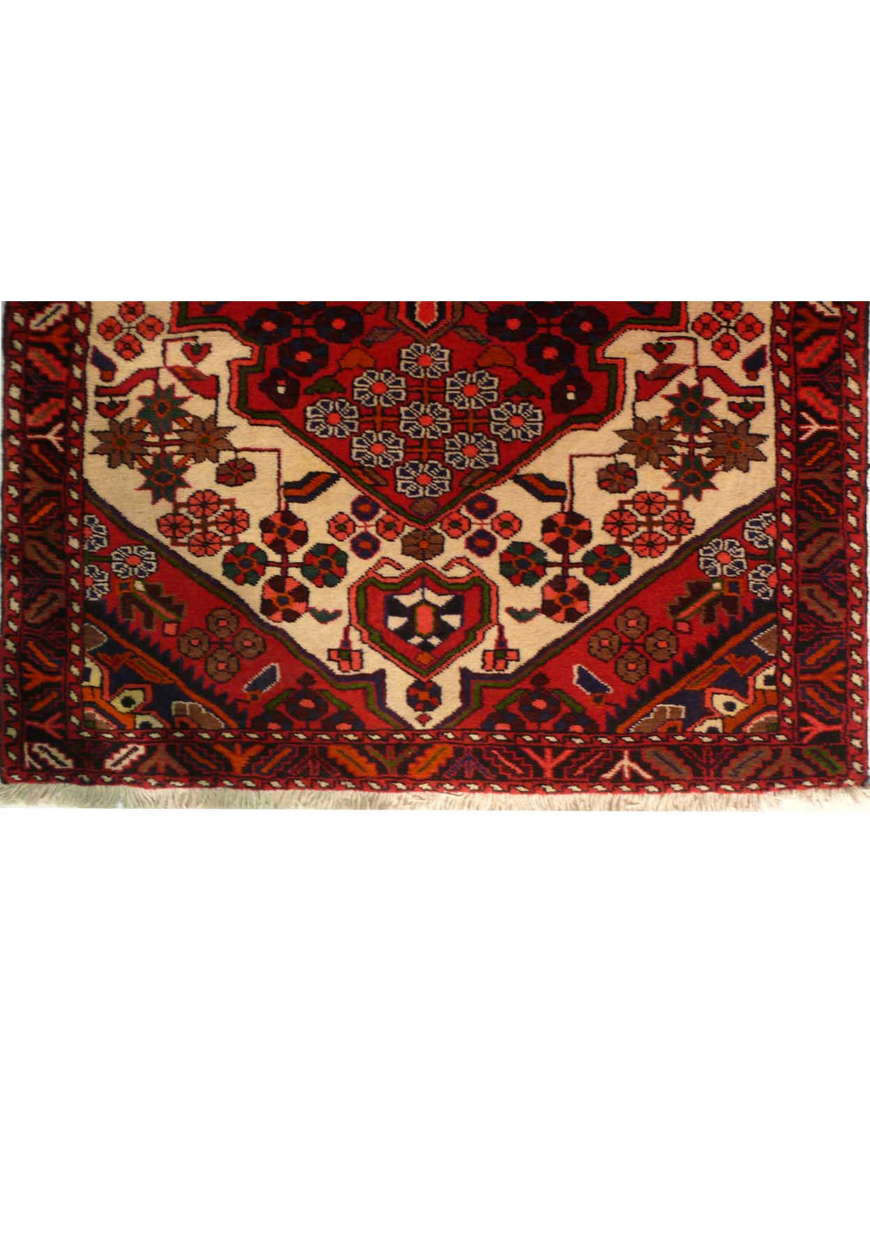 3'7 x 5'2 Antique Shahsavan Persian Rug