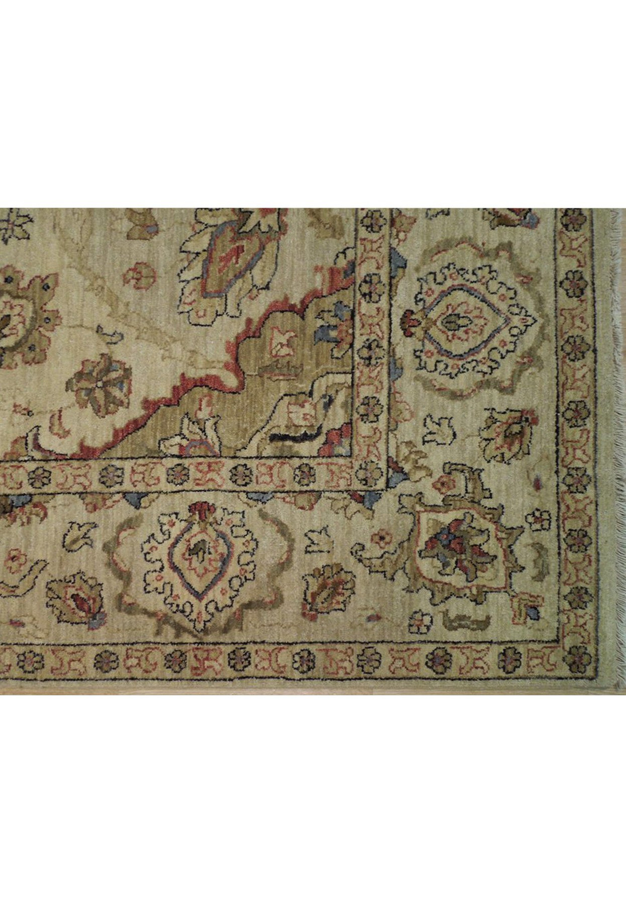 6' x 9' Transitional Chobi Vegetable Dyed Rug 8