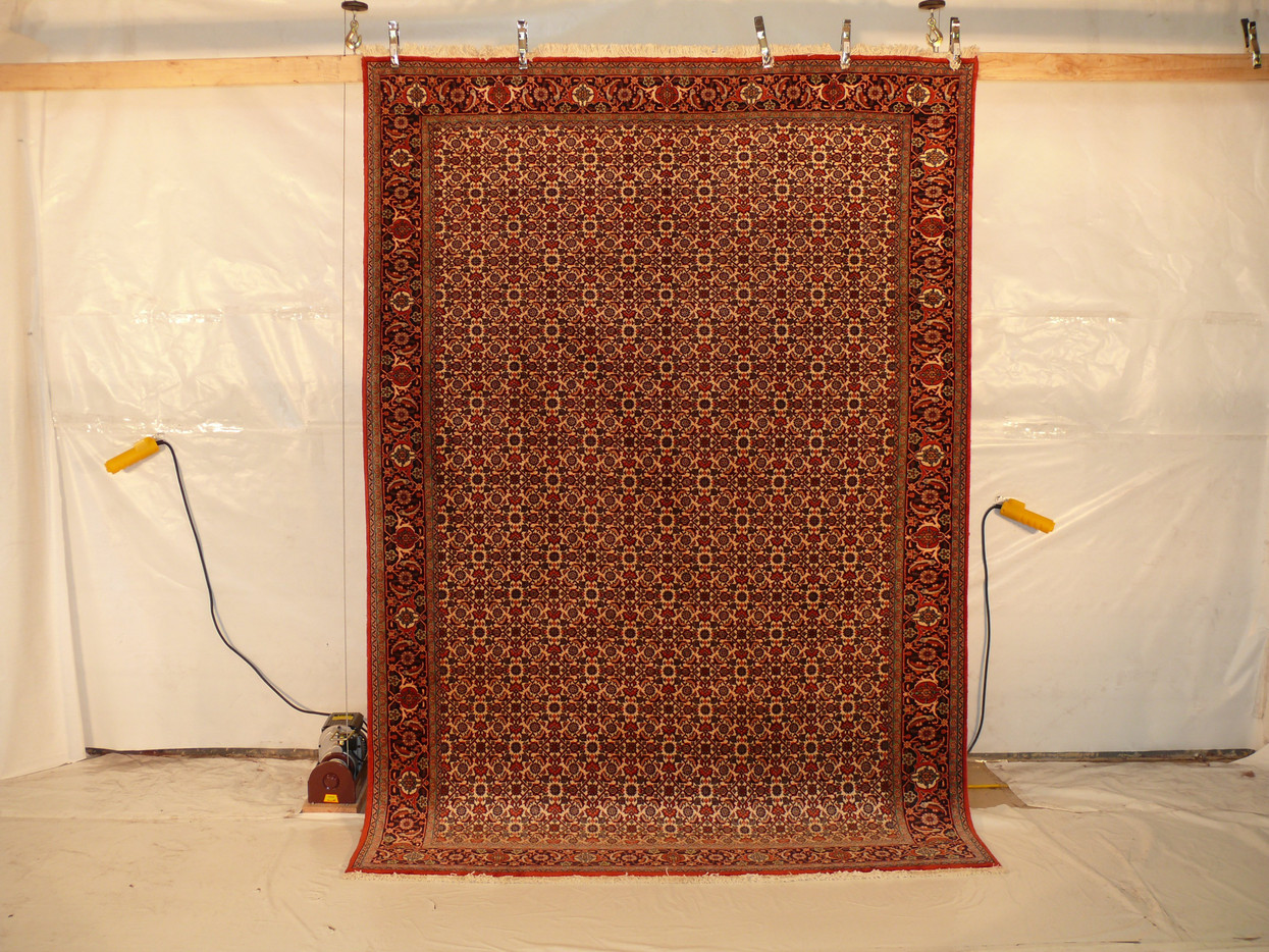 another hanging picture of 6'5 x 9'5 Persian Bijar Rug