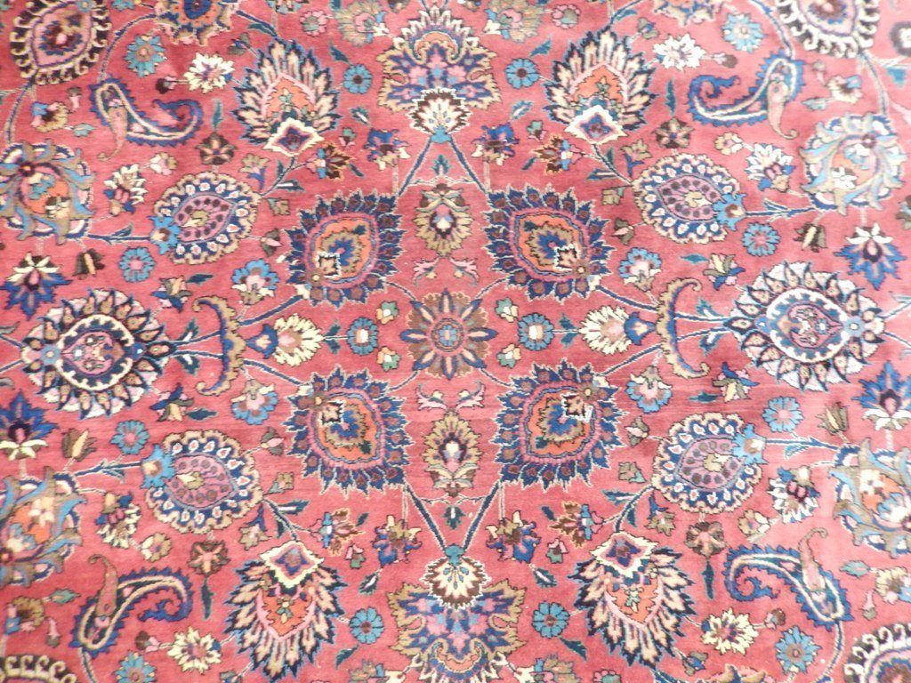 12 x 17 Persian Sarough Rug | signed by master weaver