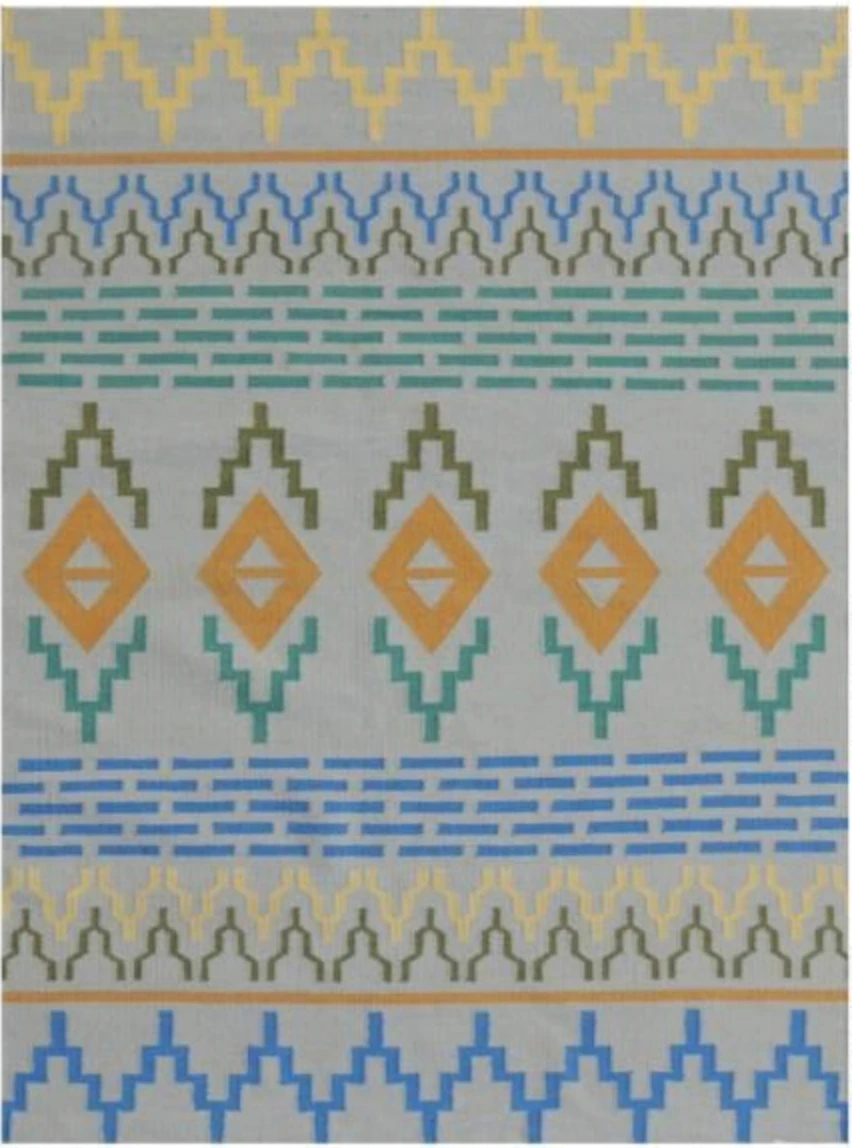 5 x 8 Exotic Authentic Flat Weave Kilim Rug