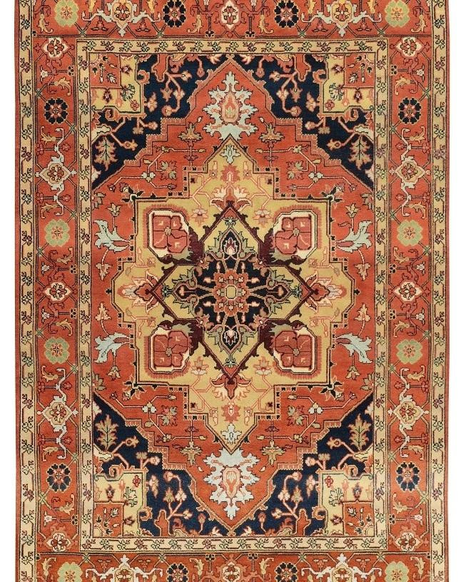 8 x 10 Geometric Oriental Serapi Rug