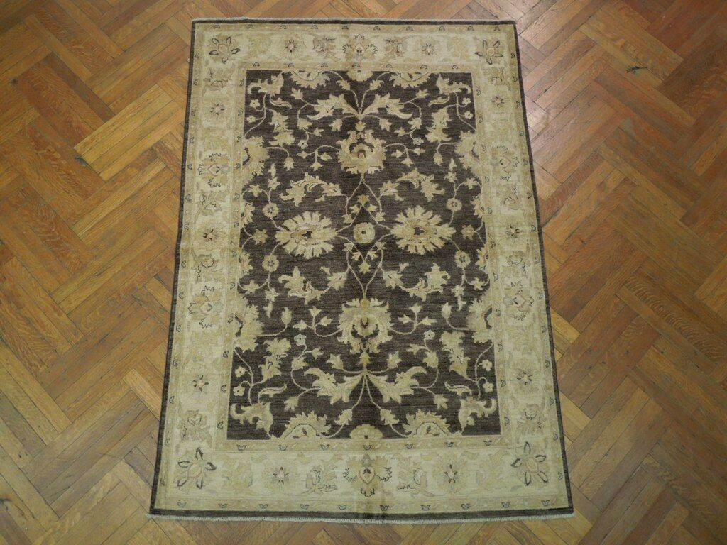 5 x 7 Transitional Chobi Peshawar Antique Look Rug