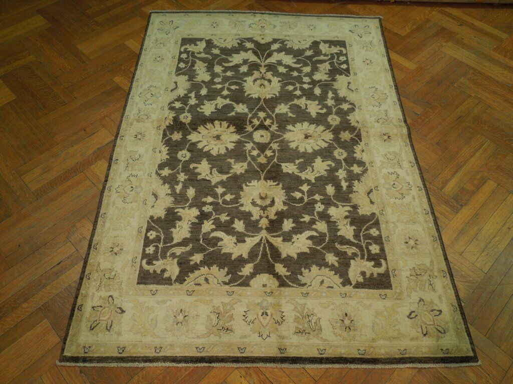 5 x 7 Transitional Chobi Peshawar Antique Look Rug