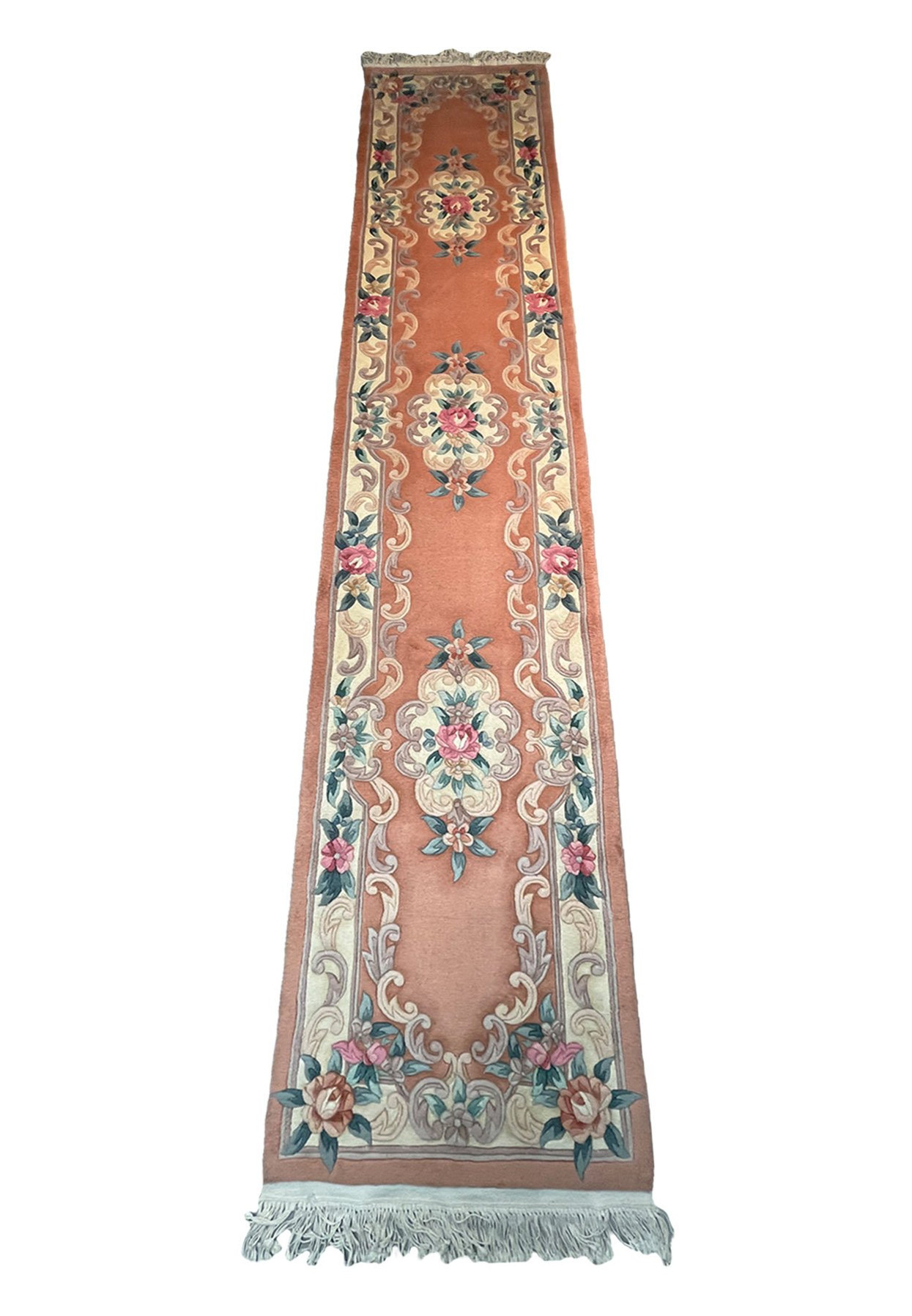 2'3 x 11 Oriental Art Deco Runner
