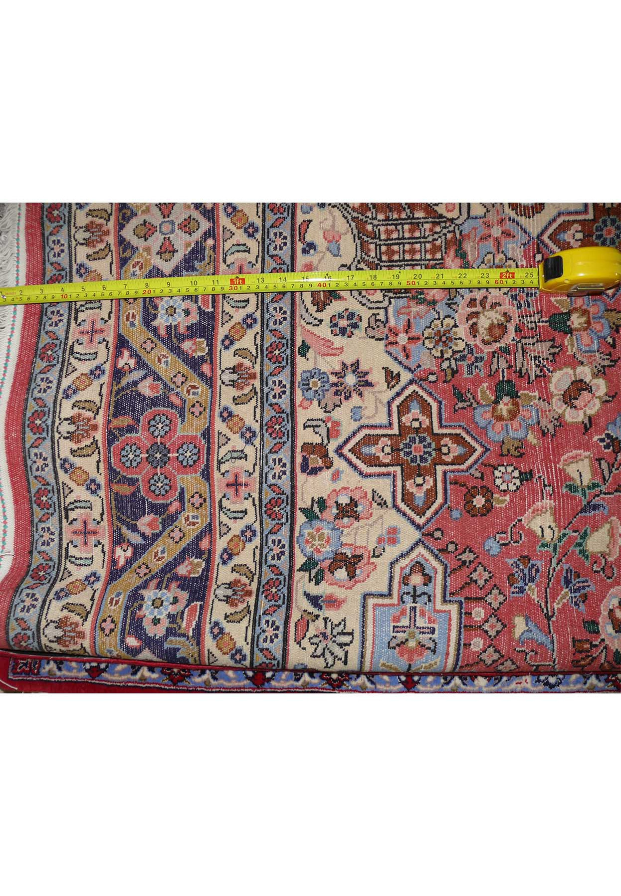 7 x 10 Persian Mehraban Rug - Detailed View