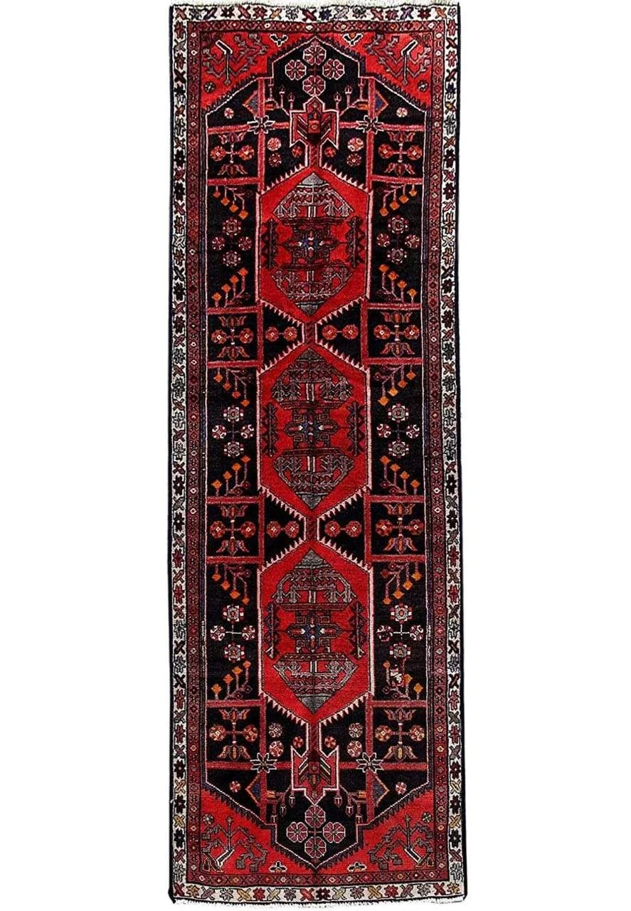3 x 10 Vintage Persian Yalameh Runner Rug