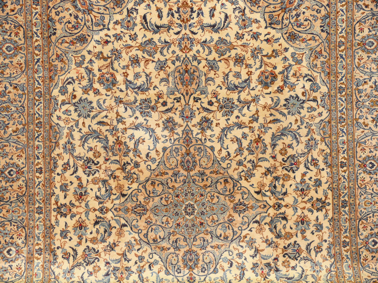 10 x 14 Persian Kashan Rug 3