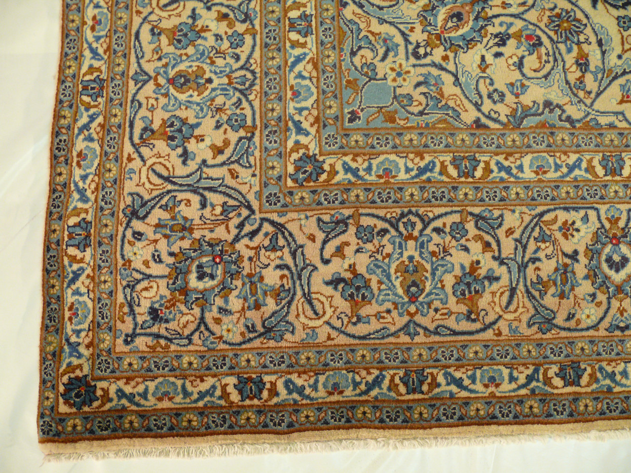 10 x 14 Persian Kashan Rug 3