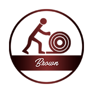 Brown