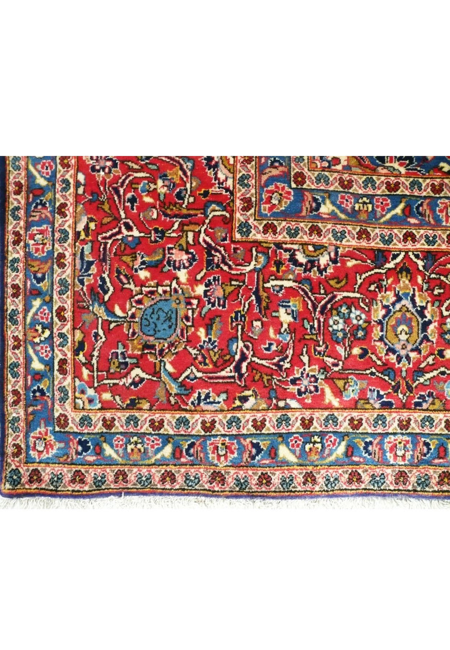 10 x 14 Persian Kashan Rug | Signed by Chief Weaver