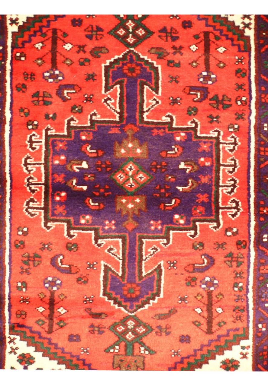 3 x 5 Persian Hamedan Rug 9
