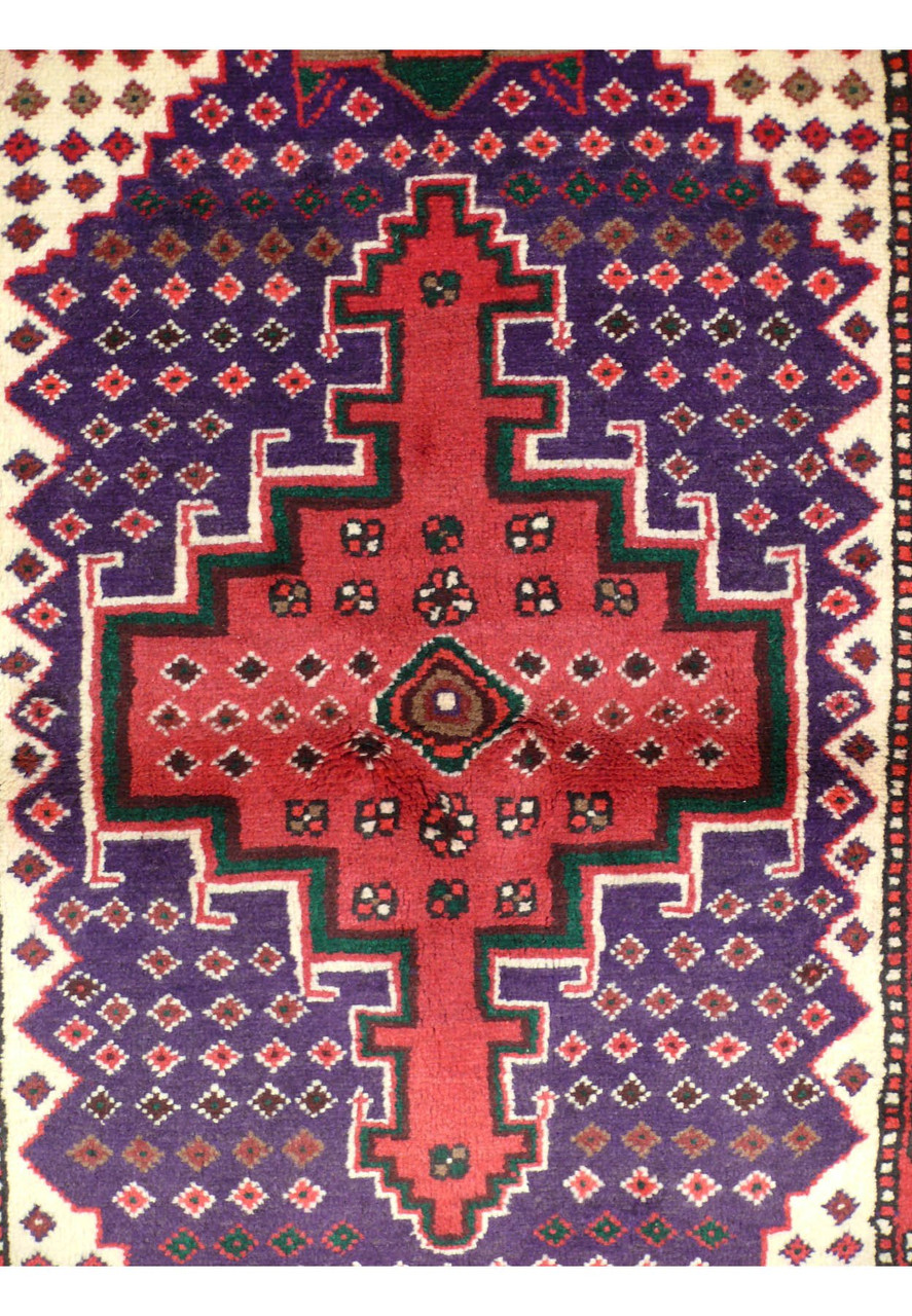 3 x 5 Rare Persian Hamedan Rug