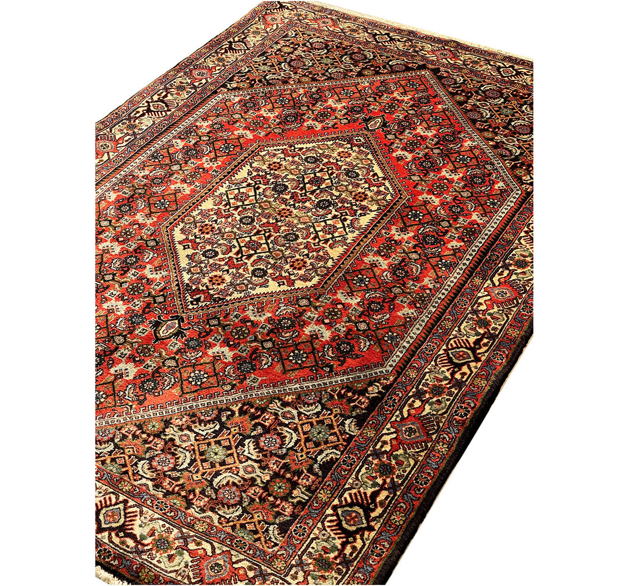 3'7 x 5'4 Persian Bijar Rug